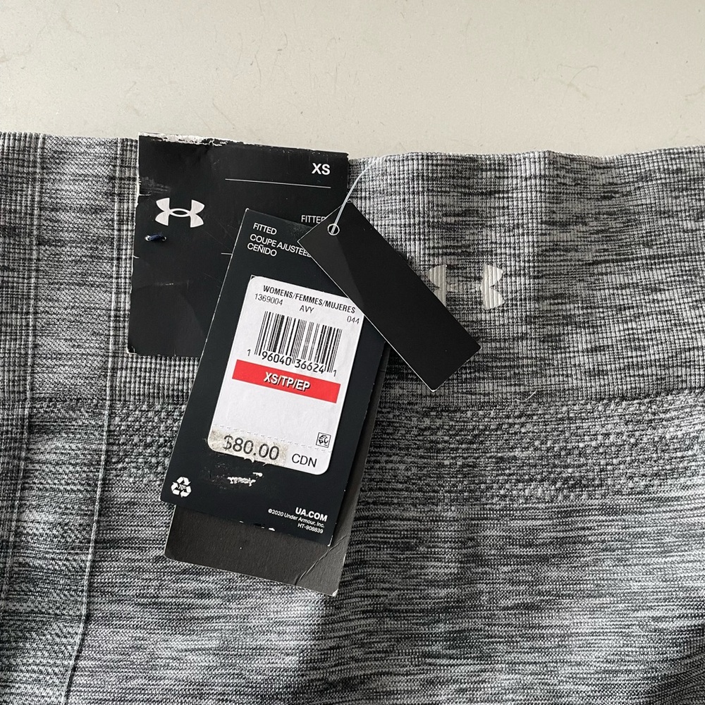 Under Armour Heathered Gray Fitness Leggings